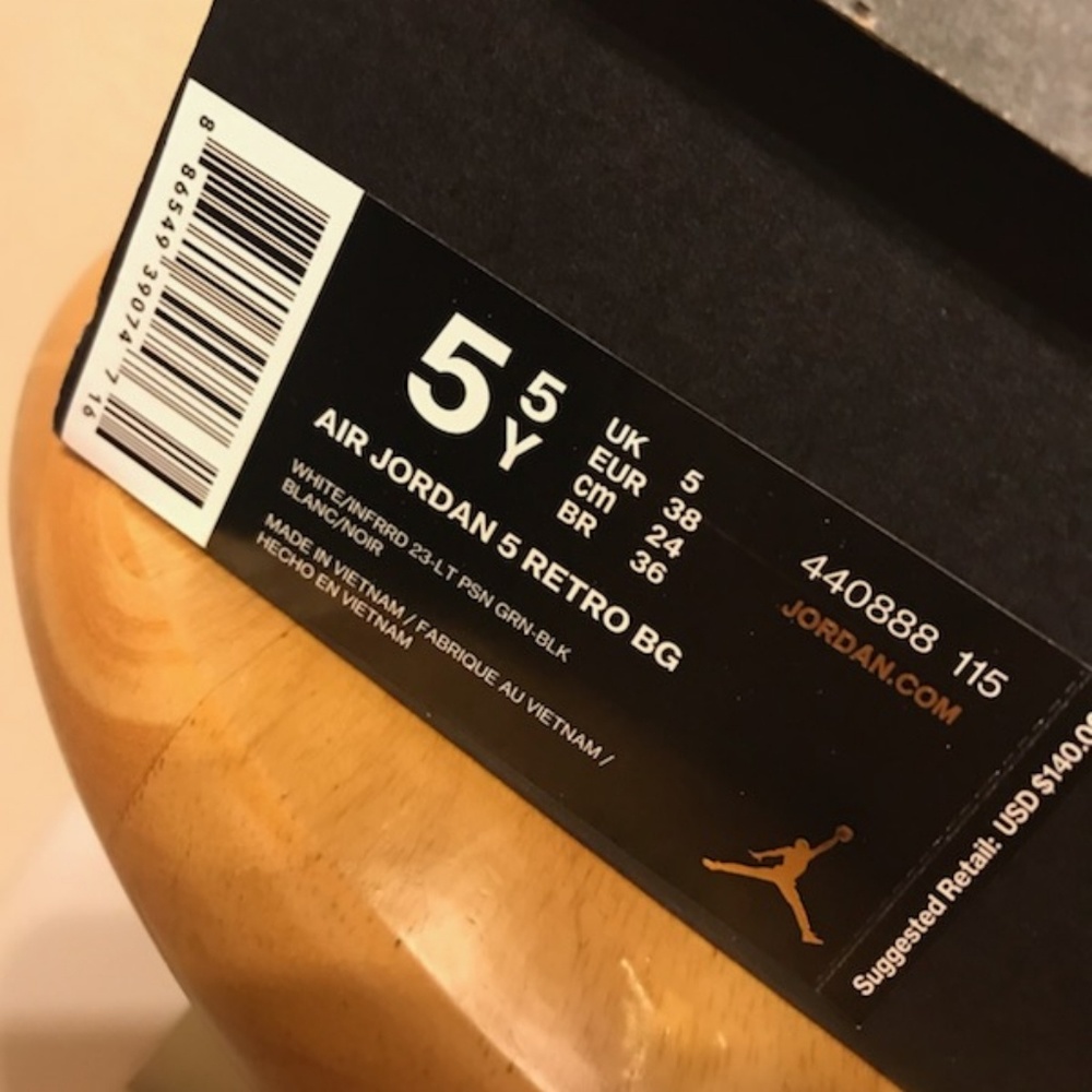 Jordan 5 - Picture 3 of 3